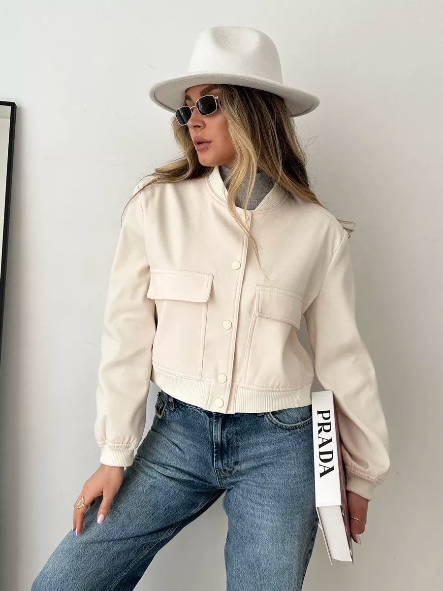 Blouson Bomber Oversize Court – Mi-Saison Toleex