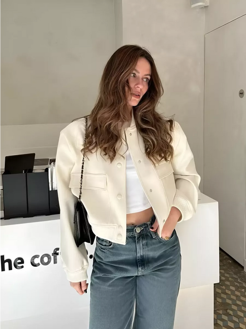 Blouson Bomber Oversize Court – Mi-Saison Toleex