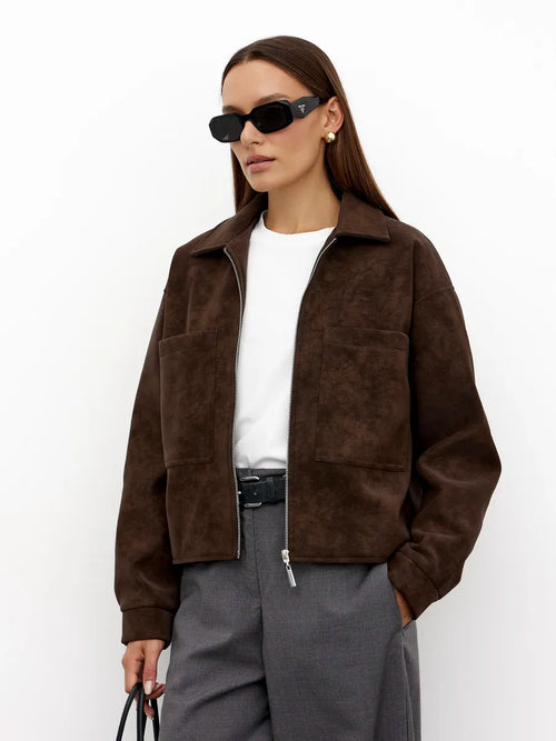 Blouson Bomber Court en Laine – Toleex