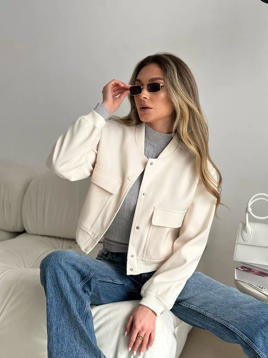 Blouson Bomber Oversize Court – Mi-Saison Toleex