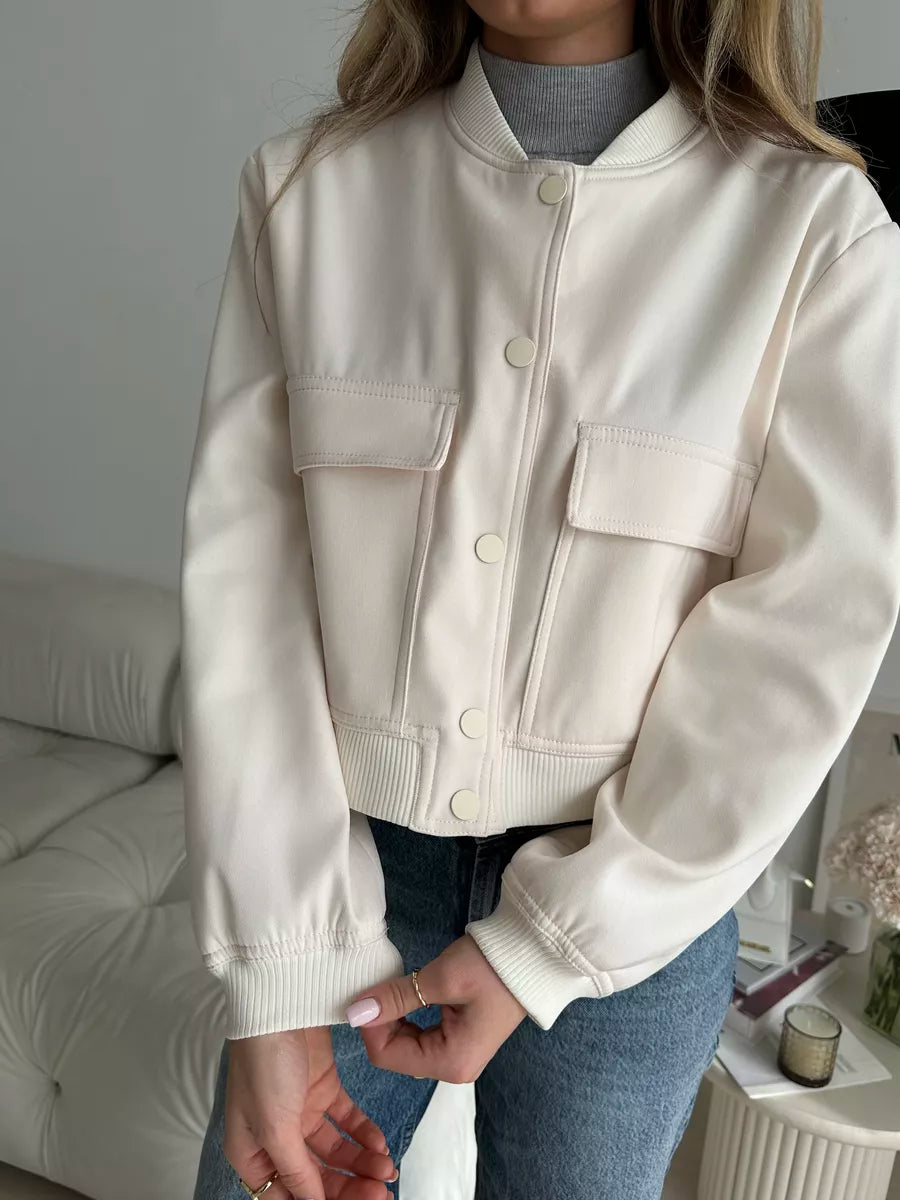 Blouson Bomber Oversize Court – Mi-Saison Toleex